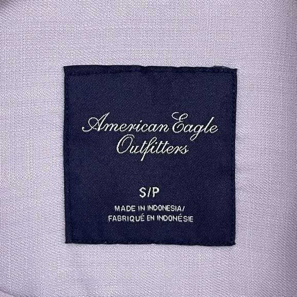 American Eagle Lavender Button-Up Shirt Women's Size Small - Picture 6 of 7
